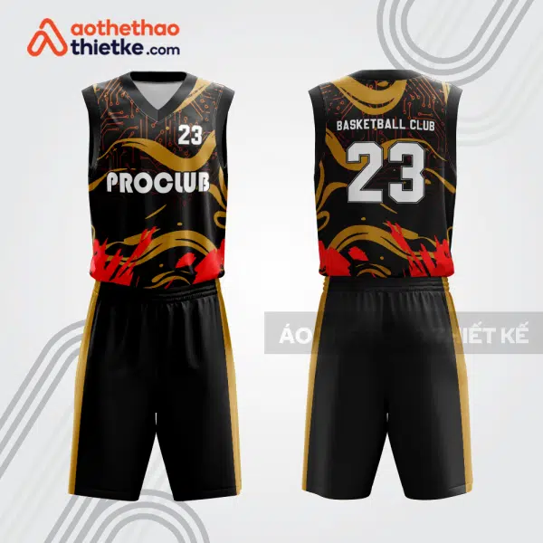 Mẫu thiết kế quần áo thi đấu bóng rổ bra1245