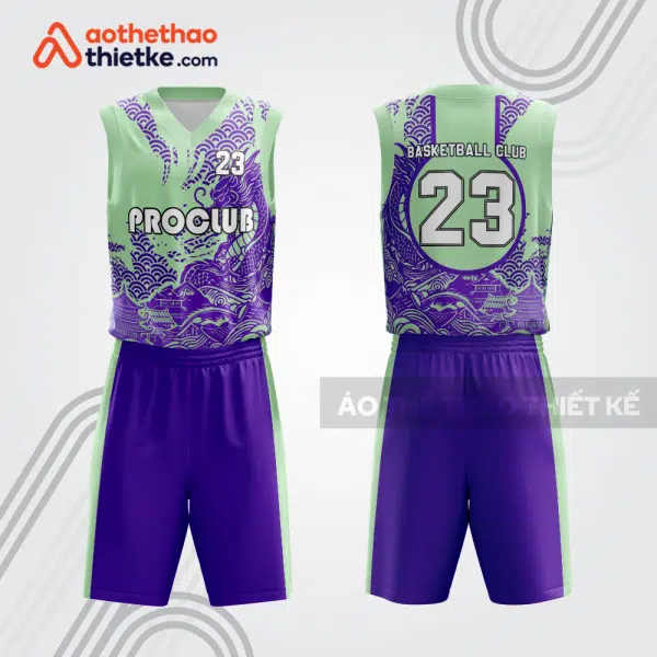 Mẫu thiết kế quần áo thi đấu bóng rổ bra1254