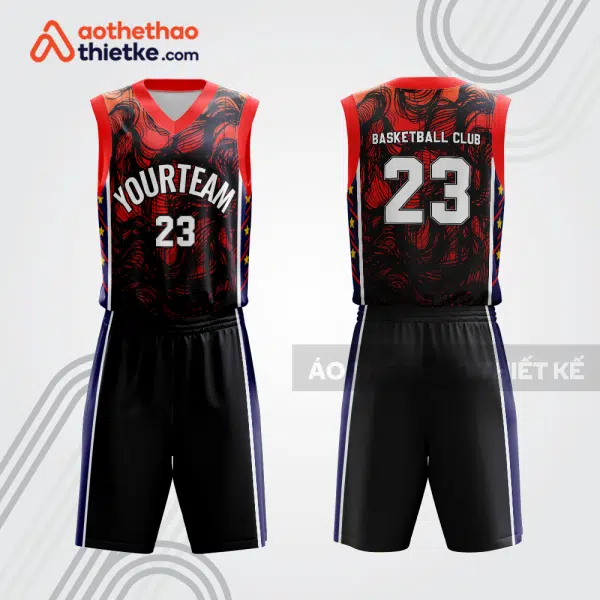 Mẫu thiết kế quần áo thi đấu bóng rổ bra1286