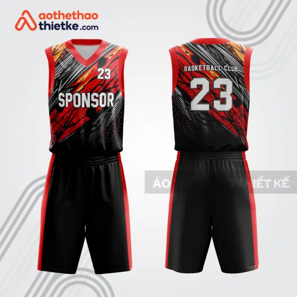 Mẫu thiết kế quần áo thi đấu bóng rổ bra1301