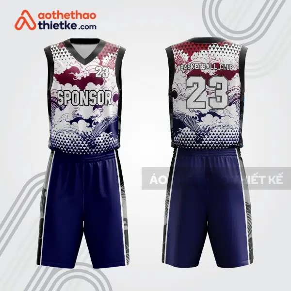 Mẫu thiết kế quần áo thi đấu bóng rổ bra1302