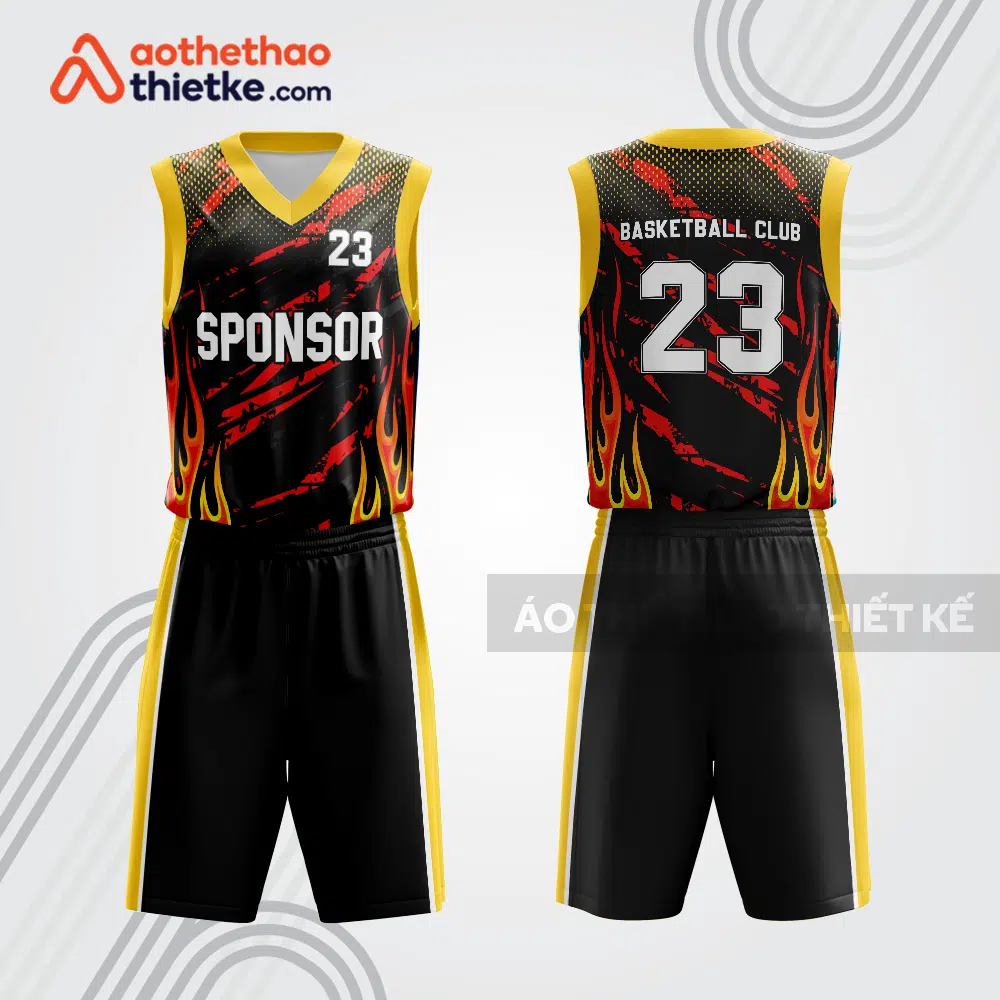 Mẫu thiết kế quần áo thi đấu bóng rổ bra1303