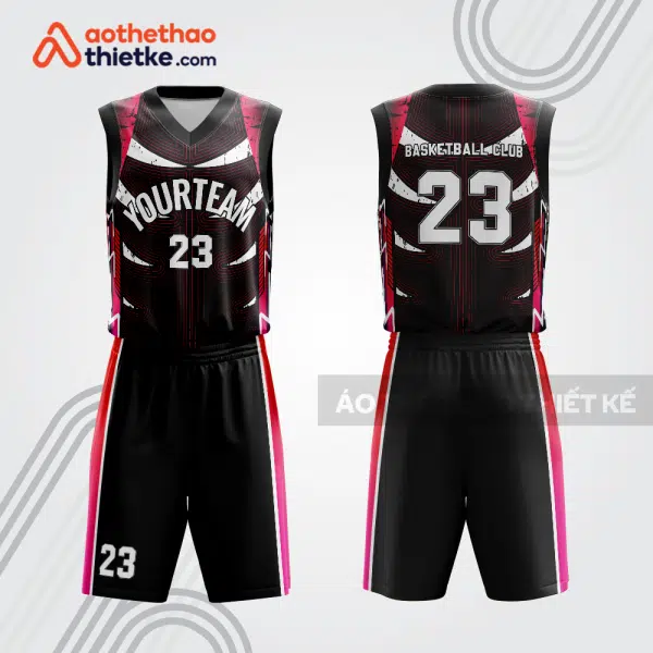 Mẫu thiết kế quần áo thi đấu bóng rổ bra1321
