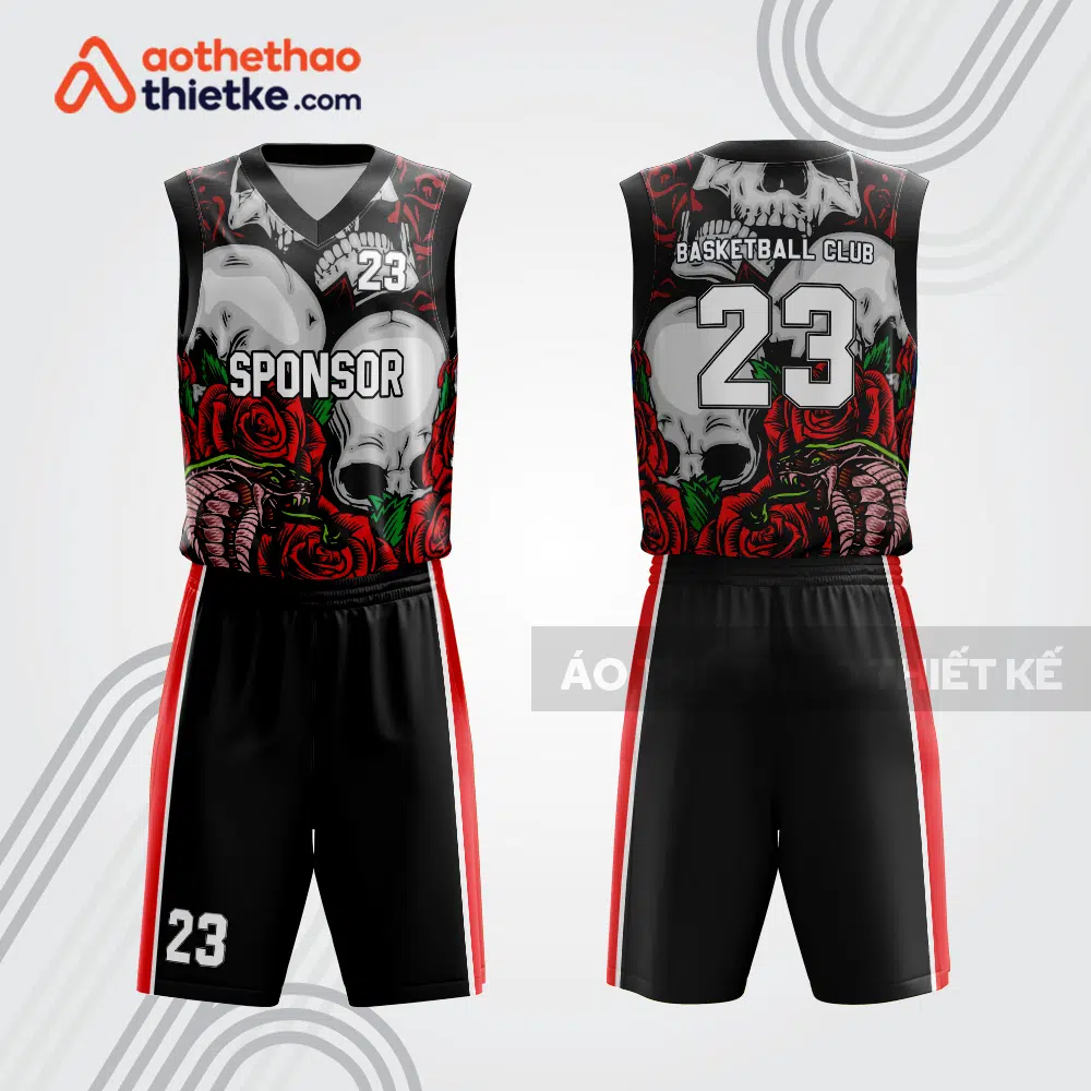 Mẫu thiết kế quần áo thi đấu bóng rổ bra1333