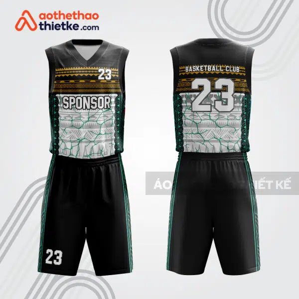 Mẫu thiết kế quần áo thi đấu bóng rổ bra1334