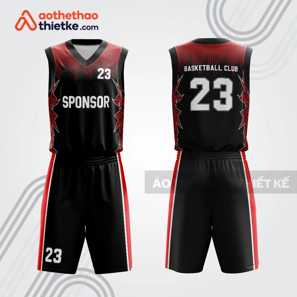 Mẫu thiết kế quần áo thi đấu bóng rổ bra1335