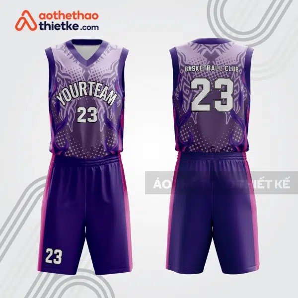 Mẫu thiết kế quần áo thi đấu bóng rổ bra1341