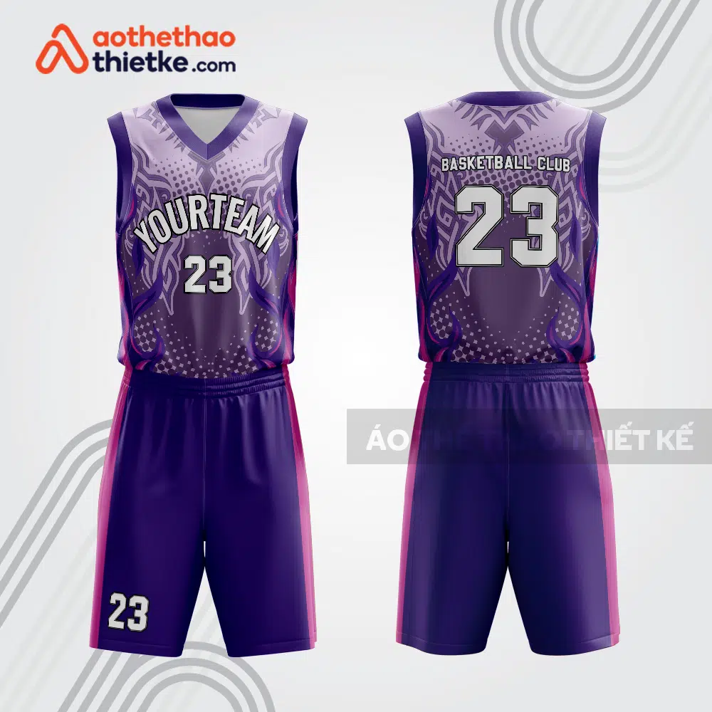Mẫu thiết kế quần áo thi đấu bóng rổ bra1341
