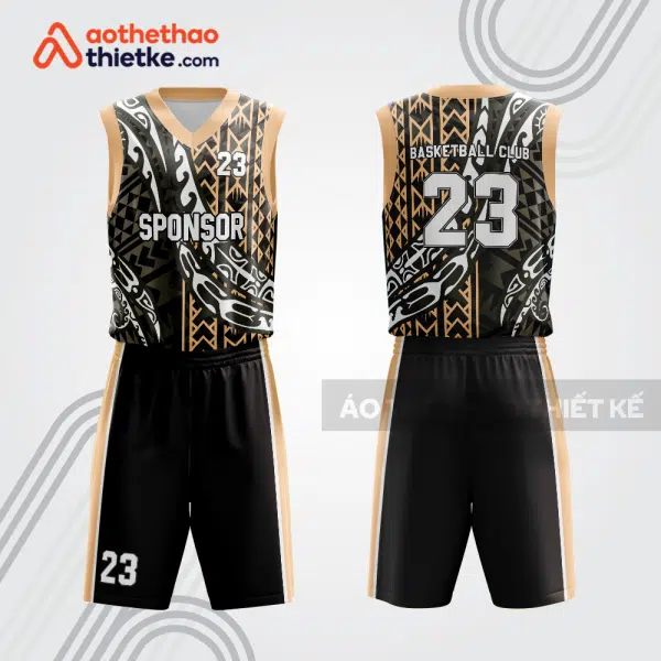 Mẫu thiết kế quần áo thi đấu bóng rổ bra1342