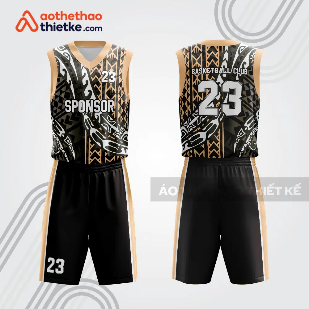 Mẫu thiết kế quần áo thi đấu bóng rổ bra1342