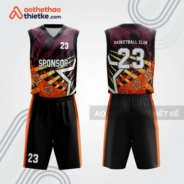 Mẫu thiết kế quần áo thi đấu bóng rổ bra1353