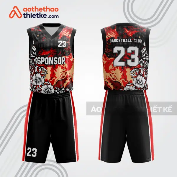 Mẫu thiết kế quần áo thi đấu bóng rổ bra1358