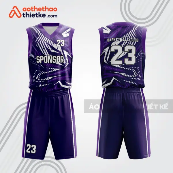 Mẫu thiết kế quần áo thi đấu bóng rổ bra1359
