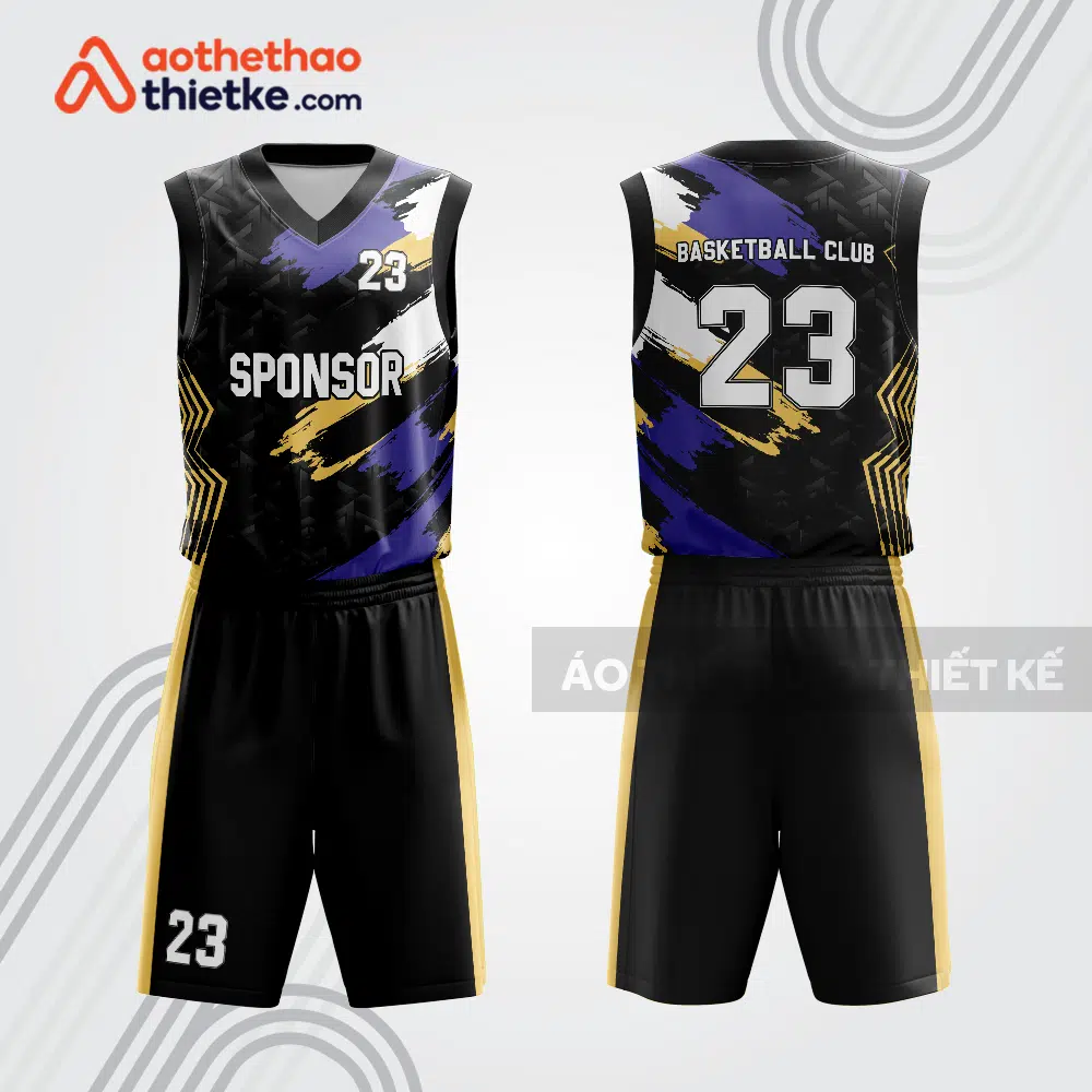 Mẫu thiết kế quần áo thi đấu bóng rổ bra1360