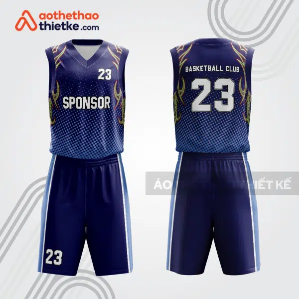 Mẫu thiết kế quần áo thi đấu bóng rổ bra1363