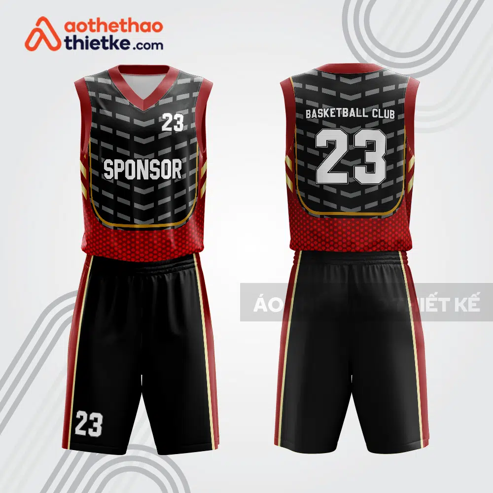 Mẫu thiết kế quần áo thi đấu bóng rổ bra1365