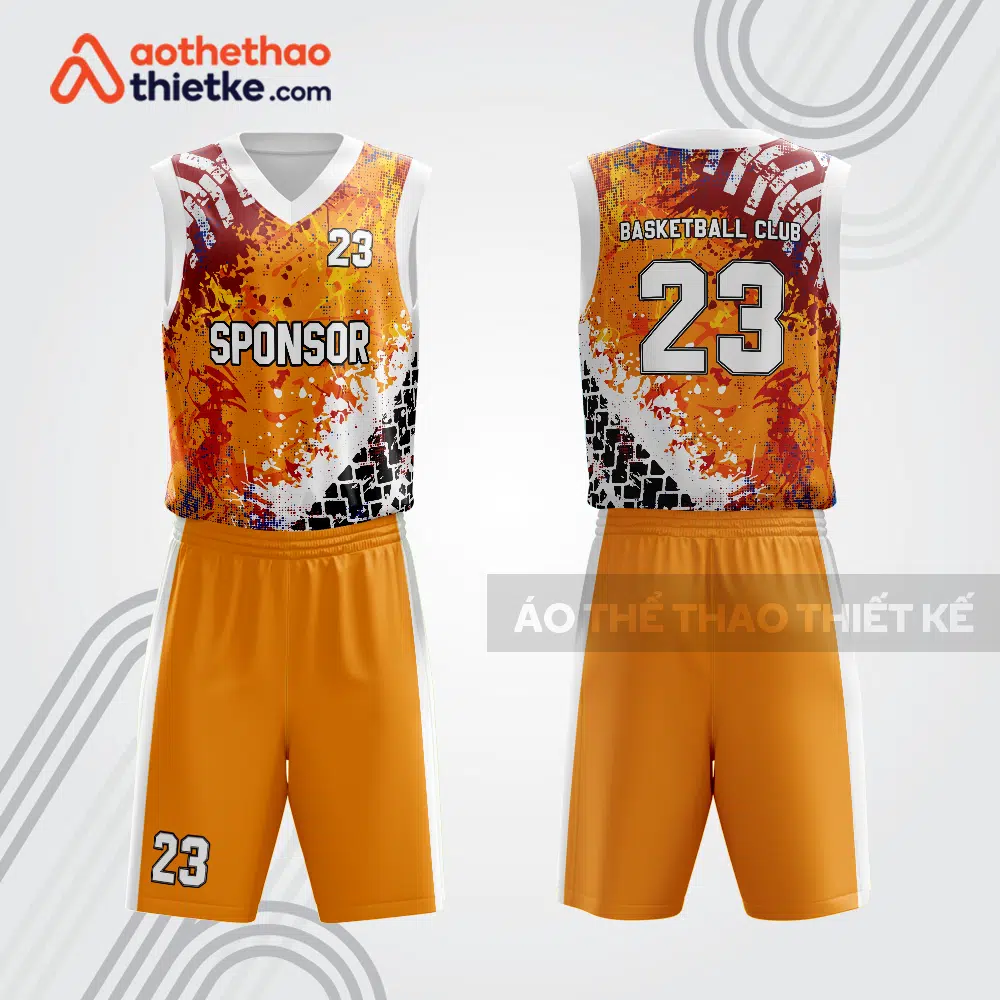 Mẫu thiết kế quần áo thi đấu bóng rổ bra1368
