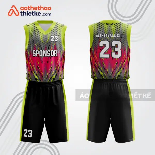 Mẫu thiết kế quần áo thi đấu bóng rổ bra1377