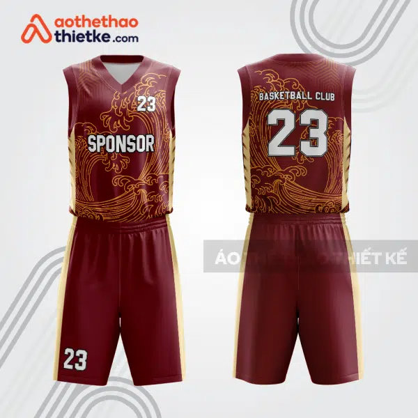 Mẫu thiết kế quần áo thi đấu bóng rổ bra1381