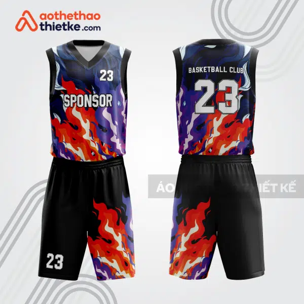Mẫu thiết kế quần áo thi đấu bóng rổ bra1423
