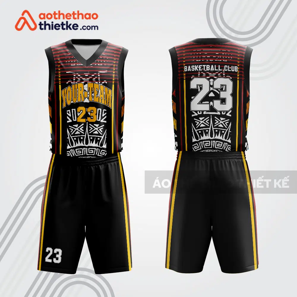 Mẫu thiết kế quần áo thi đấu bóng rổ bra1428
