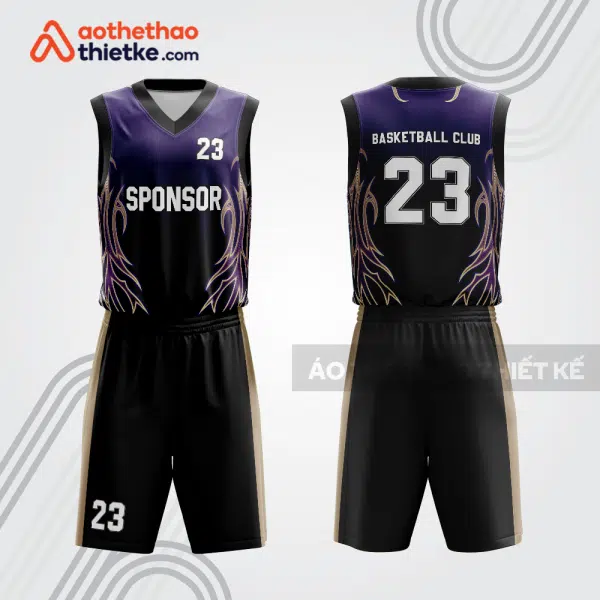 Mẫu thiết kế quần áo thi đấu bóng rổ bra1439