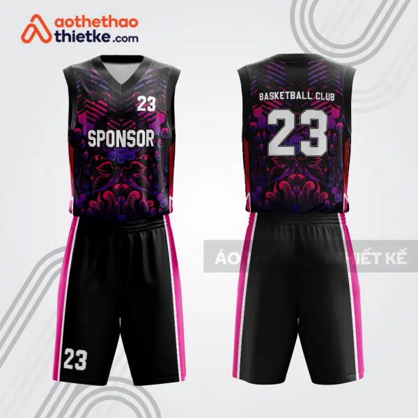 Mẫu thiết kế quần áo thi đấu bóng rổ bra1452