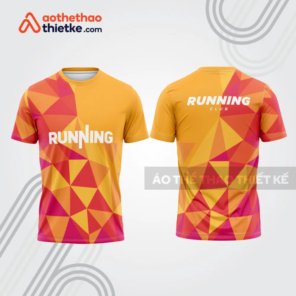 Mẫu thiết kế áo t-shirt chạy bộ đẹp cba1616