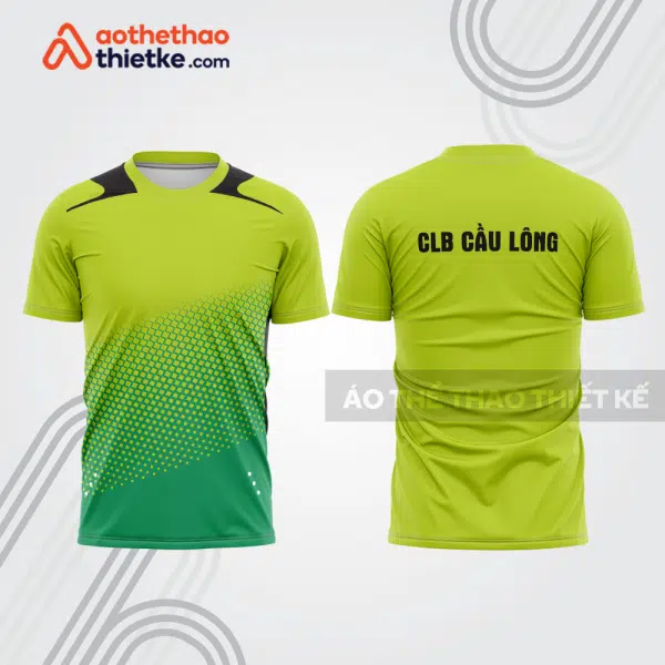 Mẫu thiết kế áo thi đấu cầu lông cl1097
