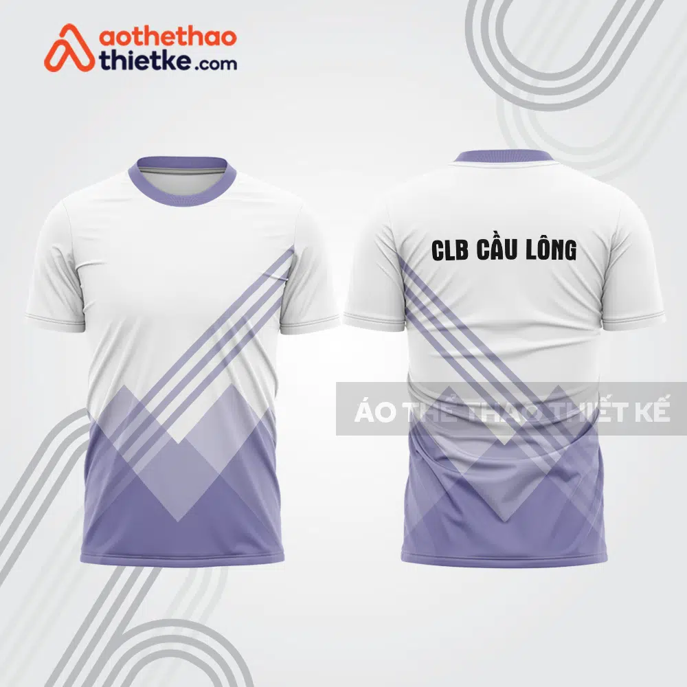 Mẫu thiết kế áo thi đấu cầu lông cl1101