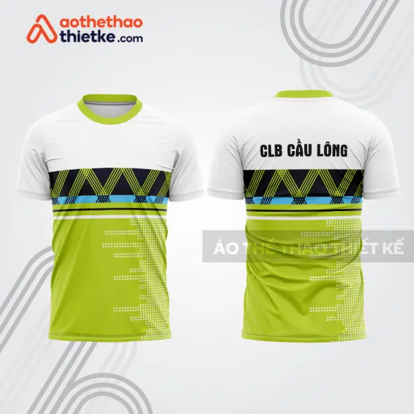 Mẫu thiết kế áo thi đấu cầu lông cl1105