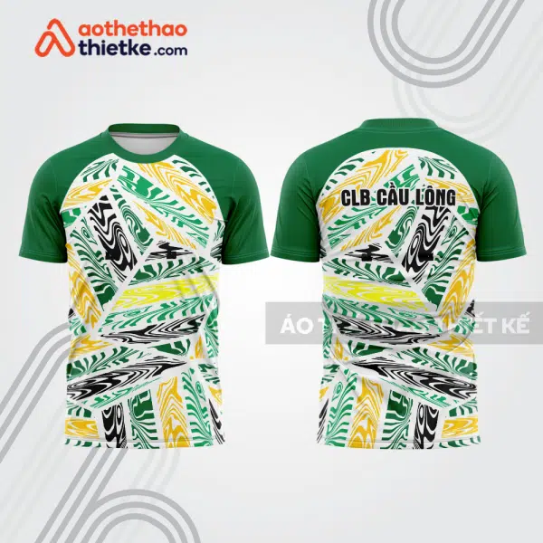 Mẫu thiết kế áo thi đấu cầu lông cl1106