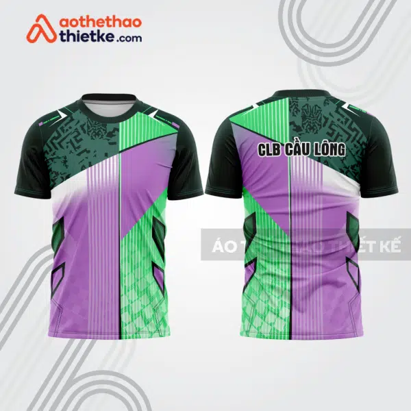 Mẫu thiết kế áo thi đấu cầu lông cl1112