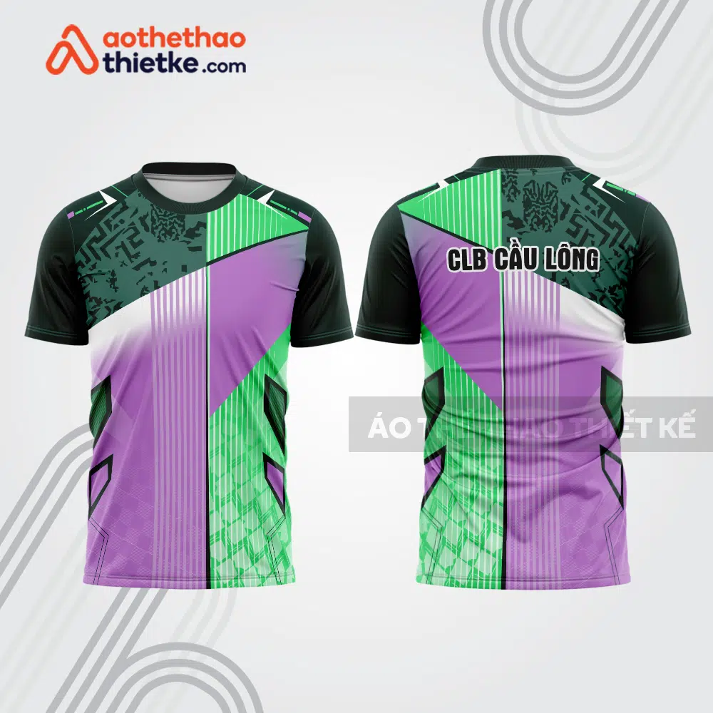 Mẫu thiết kế áo thi đấu cầu lông cl1112