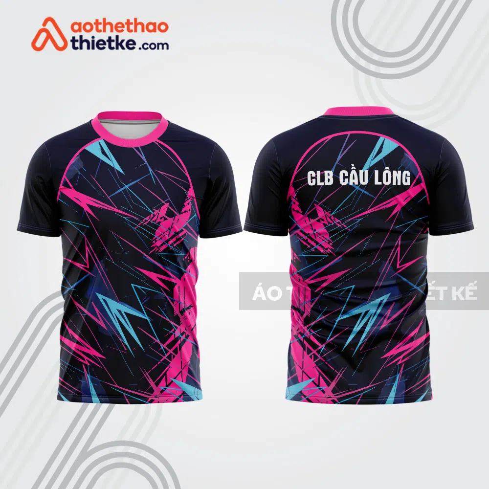 Mẫu thiết kế áo thi đấu cầu lông cl1117
