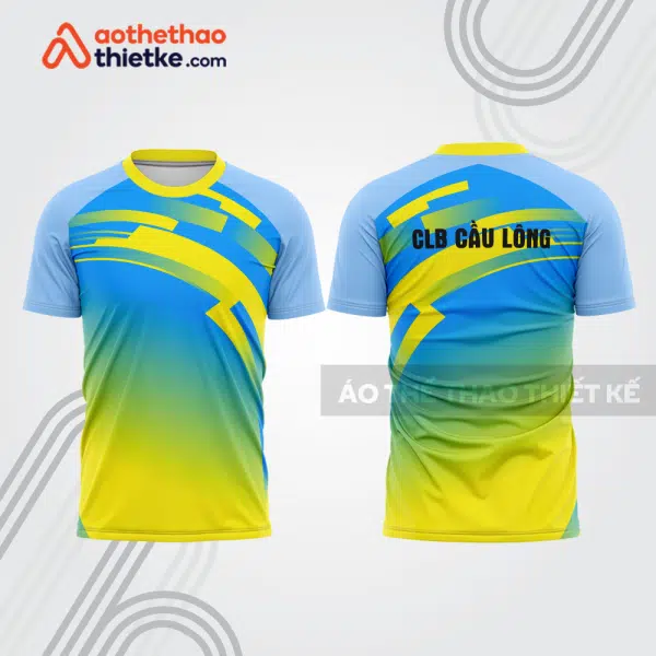 Mẫu thiết kế áo thi đấu cầu lông cl1118