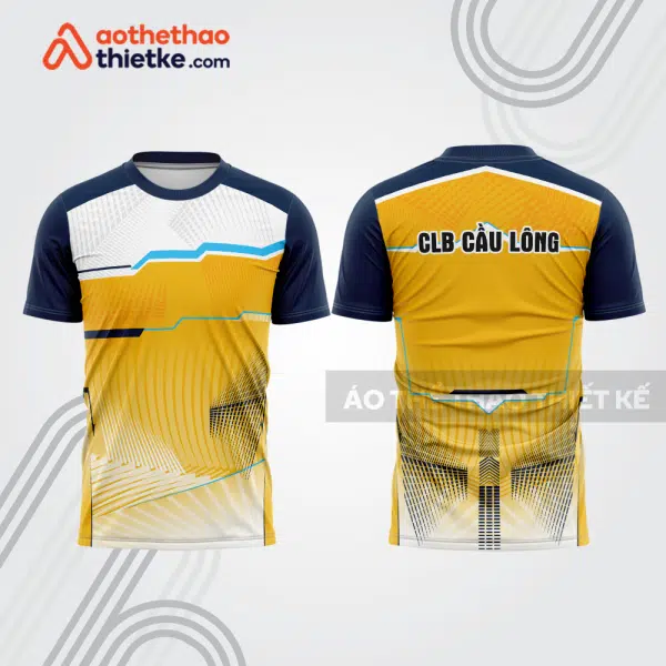 Mẫu thiết kế áo thi đấu cầu lông cl1120