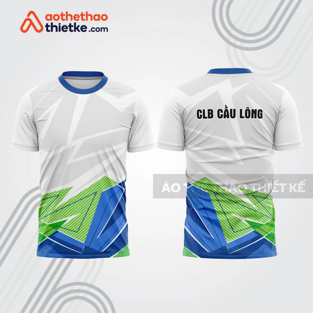 Mẫu thiết kế áo thi đấu cầu lông cl1121