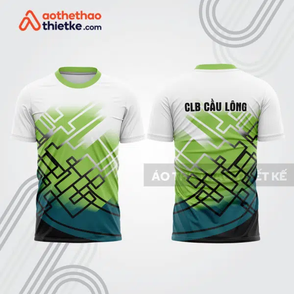 Mẫu thiết kế áo thi đấu cầu lông cl1127