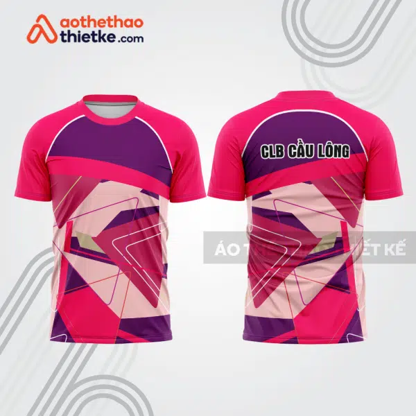 Mẫu thiết kế áo thi đấu cầu lông cl1129