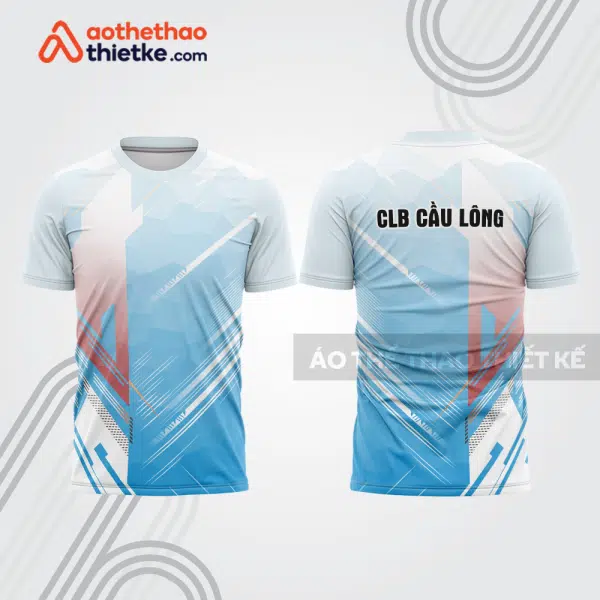 Mẫu thiết kế áo thi đấu cầu lông cl1130
