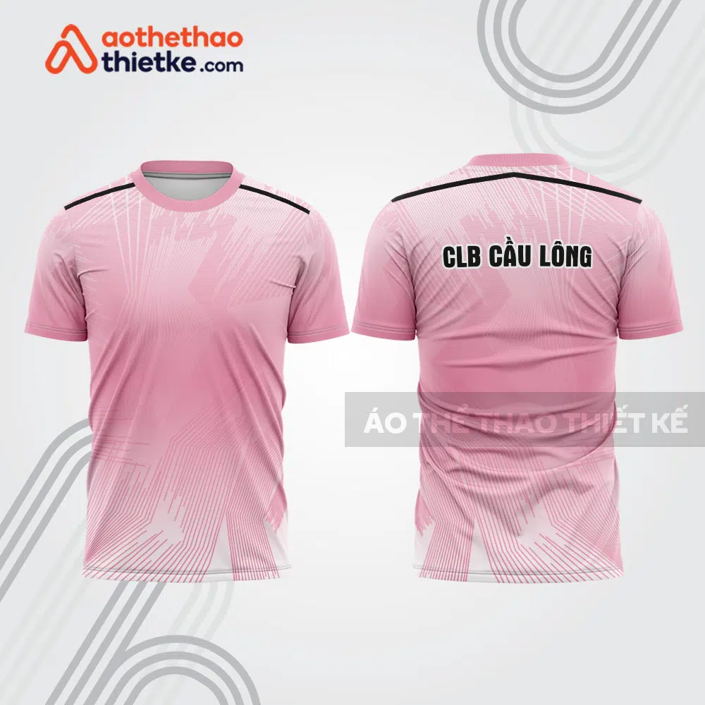 Mẫu thiết kế áo thi đấu cầu lông cl1131