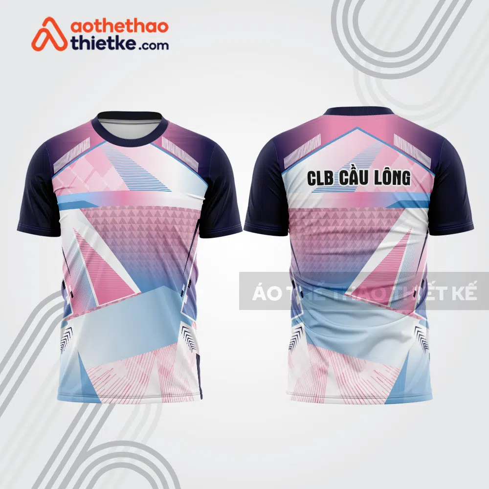 Mẫu thiết kế áo thi đấu cầu lông cl1132