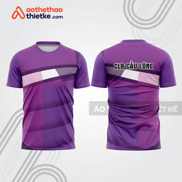 Mẫu thiết kế áo thi đấu cầu lông cl1134