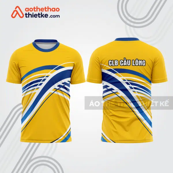 Mẫu thiết kế áo thi đấu cầu lông cl1137