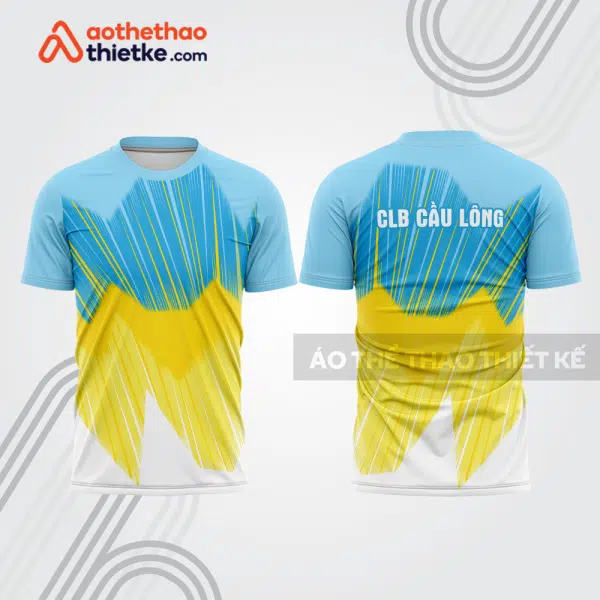 Mẫu thiết kế áo thi đấu cầu lông cl1140
