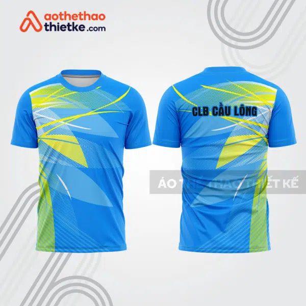 Mẫu thiết kế áo thi đấu cầu lông cl1142