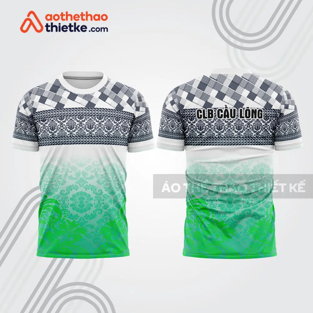Mẫu thiết kế áo thi đấu cầu lông cl1149