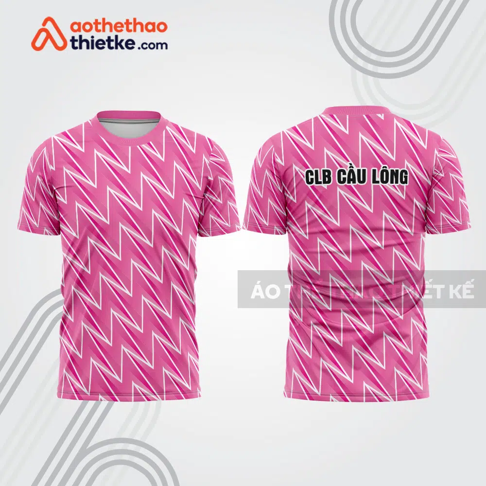 Mẫu thiết kế áo thi đấu cầu lông cl1156