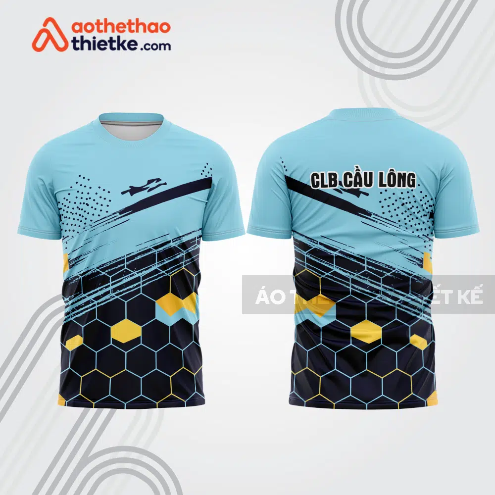 Mẫu thiết kế áo thi đấu cầu lông cl1159